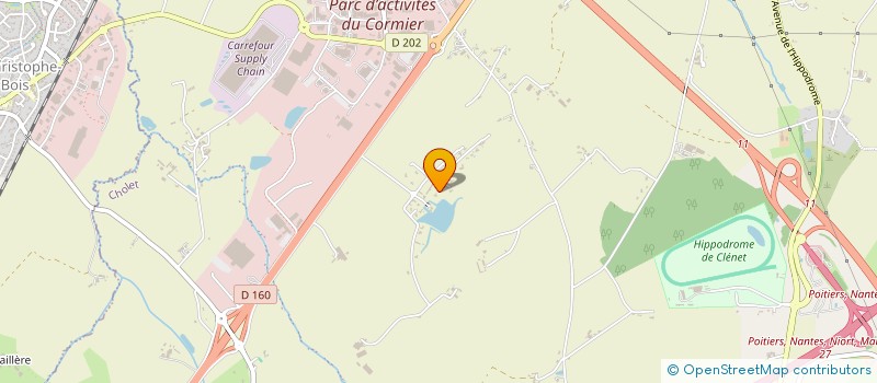 localisation de l'entreprise ITQANE à CHOLET