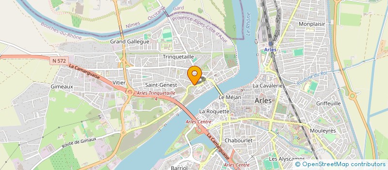 localisation de l'entreprise ITR à ARLES