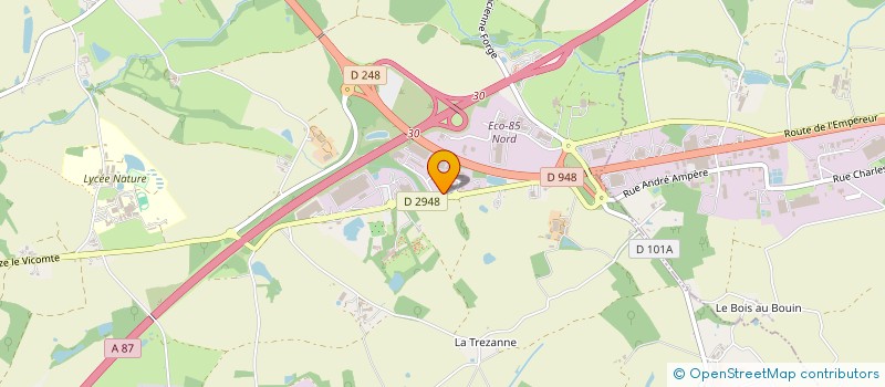 localisation de l'entreprise ITR : INGENIERIE ET TRAVAUX DE REPARATION à ROCHE SUR YON (LA)
