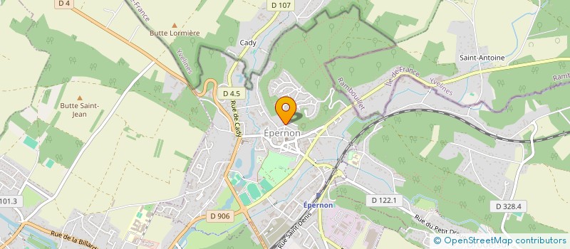 localisation de l'entreprise ITR INTERNATIONAL SYSTEMS à EPERNON