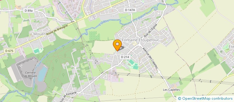 localisation de l'entreprise ITRA FRANCE à FONTAINE-ETOUPEFOUR
