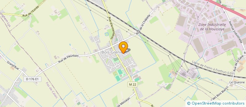 localisation de l'entreprise ITREA  BOIS-GRENIER