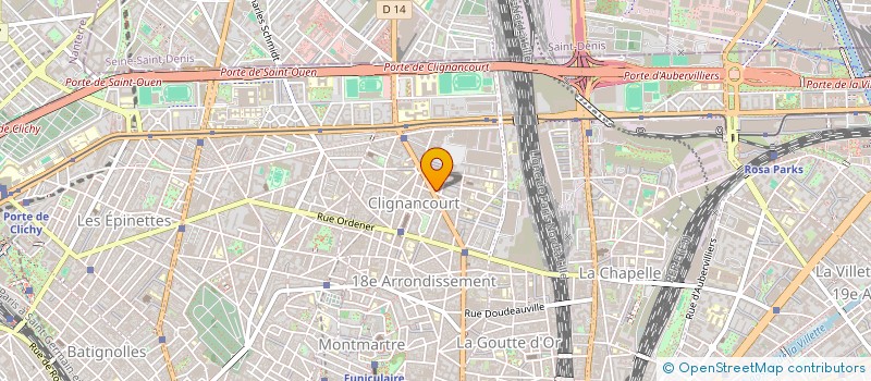 localisation de l'entreprise ITS à PARIS