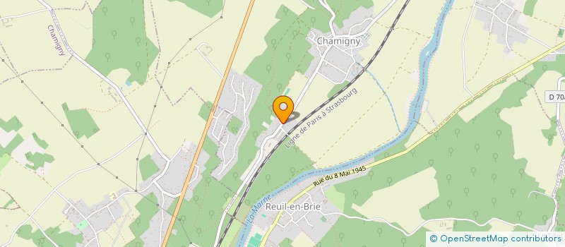 localisation de l'entreprise ITS à CHAMIGNY