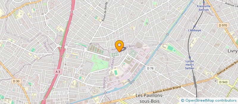 localisation de l'entreprise ITS à GONESSE