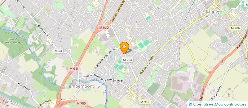 localisation de l'entreprise ITS INTERES PARTICIP SALARIES à HEM