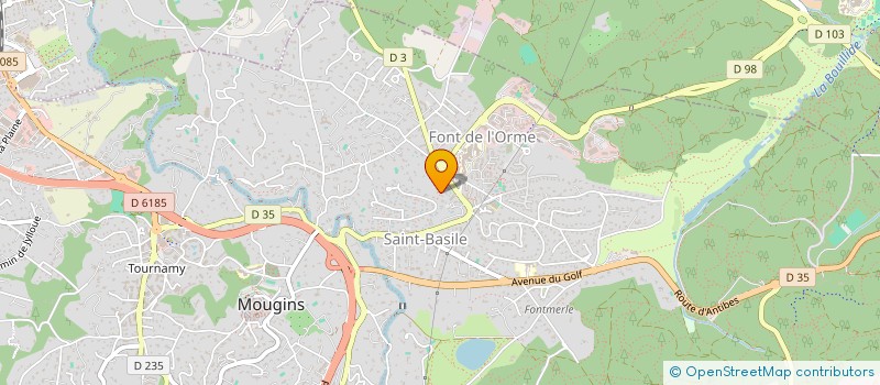 localisation de l'entreprise ITS4T à MOUGINS