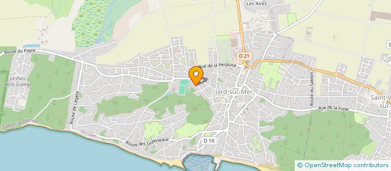 localisation de l'entreprise ITS4U à JARD-SUR-MER