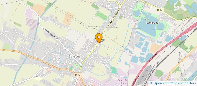 localisation de l'entreprise ITSAS  SEYSSES