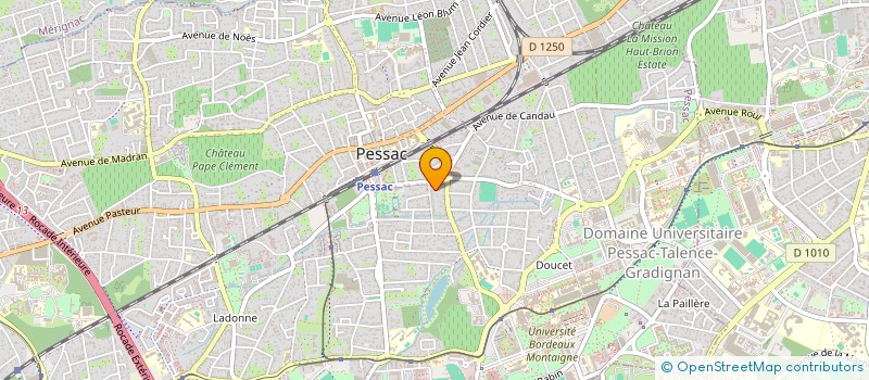 localisation de l'entreprise ITSAS-BADIA  PESSAC