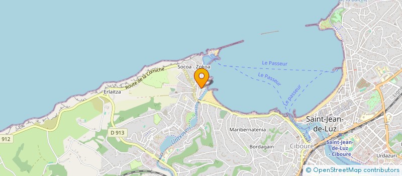 localisation de l'entreprise ITSAS BELA à CIBOURE