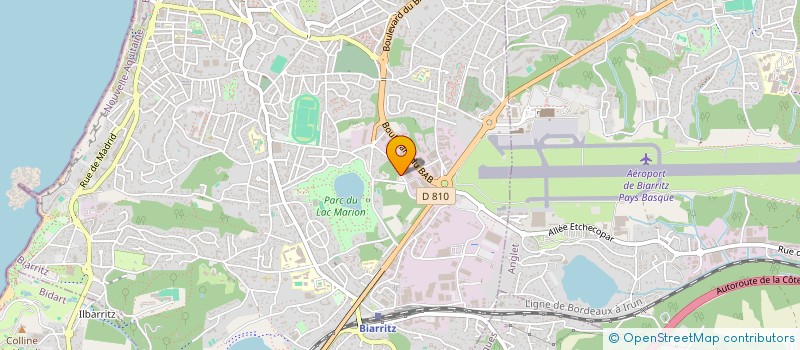 localisation de l'entreprise ITSAS LAGUNAK à BIARRITZ
