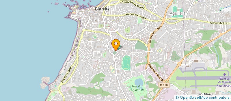 localisation de l'entreprise ITSAS MENDI à BIARRITZ