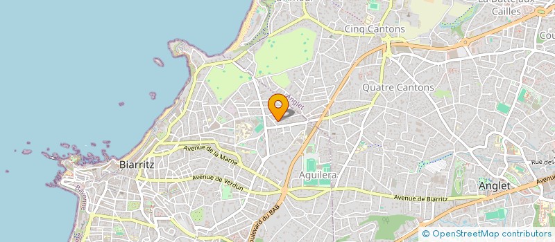 localisation de l'entreprise ITSAS URDEAK à BIARRITZ