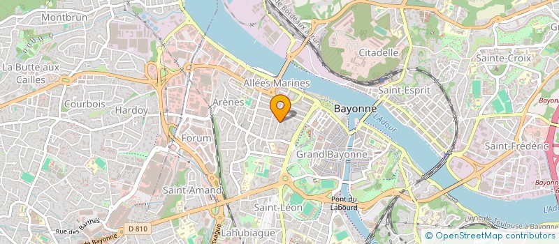localisation de l'entreprise ITSASOA à BAYONNE