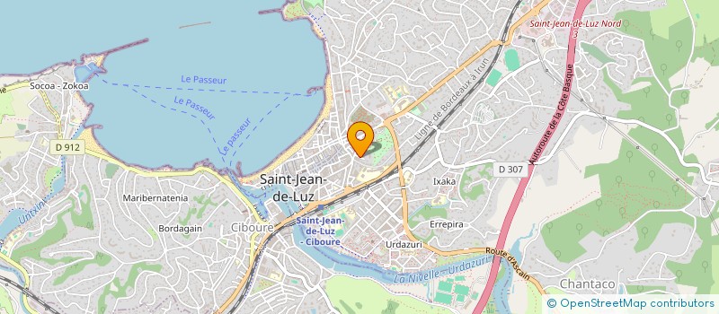 localisation de l'entreprise ITSASOAN à SAINT-JEAN-DE-LUZ