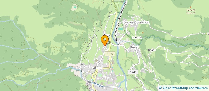 localisation de l'entreprise ITSASOEMALHS  LARUNS