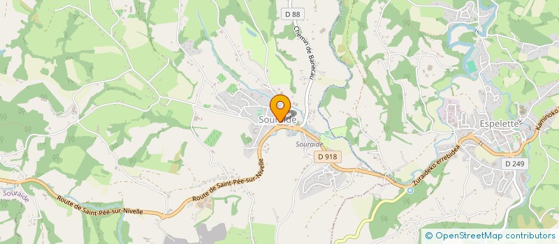 localisation de l'entreprise ITSASUKO ITZULIA  ITXASSOU