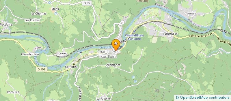 localisation de l'entreprise ITSCIO  CHAMALIERES-SUR-LOIRE