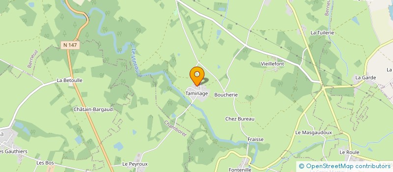 localisation de l'entreprise ITSECLECTIQUE  BERNEUIL