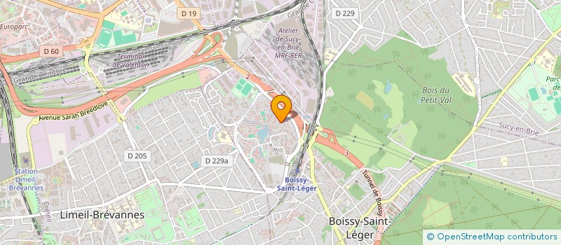 localisation de l'entreprise ITSECURES à BOISSY-SAINT-LEGER