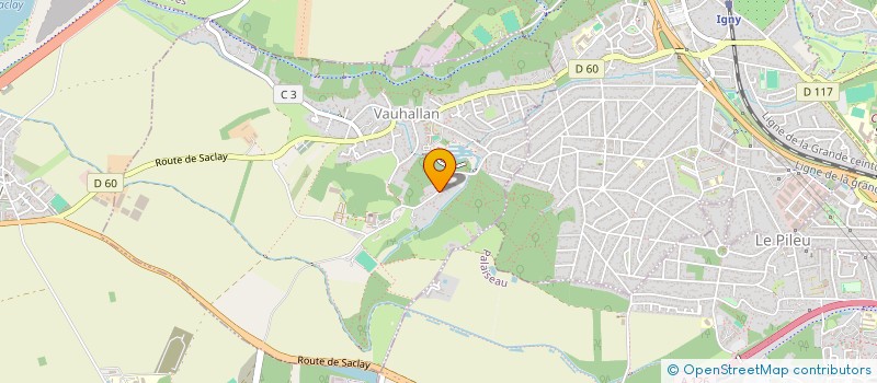 localisation de l'entreprise ITSERVIS à VAUHALLAN