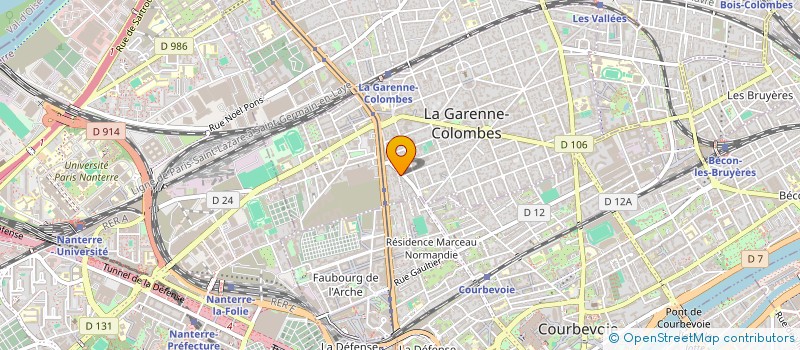 localisation de l'entreprise ITSOMETHING  LA GARENNE-COLOMBES