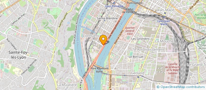 localisation de l'entreprise ITSON à LYON