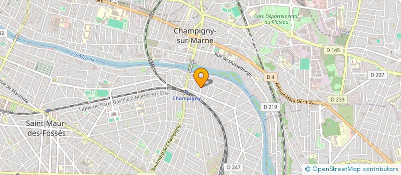 localisation de l'entreprise ITSS à SAINT-MAUR-DES-FOSSES