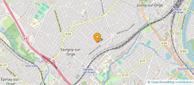 localisation de l'entreprise ITSTORIES à SAVIGNY-SUR-ORGE