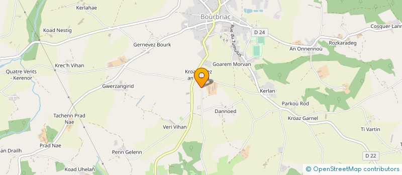 localisation de l'entreprise ITSTYLE  BOURBRIAC