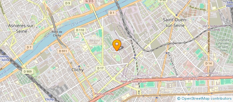 localisation de l'entreprise ITSU SERVICES à CLICHY
