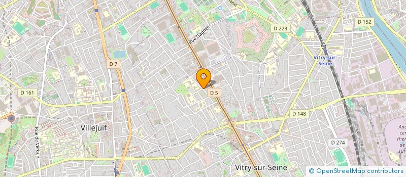 localisation de l'entreprise ITSVISION à VITRY-SUR-SEINE