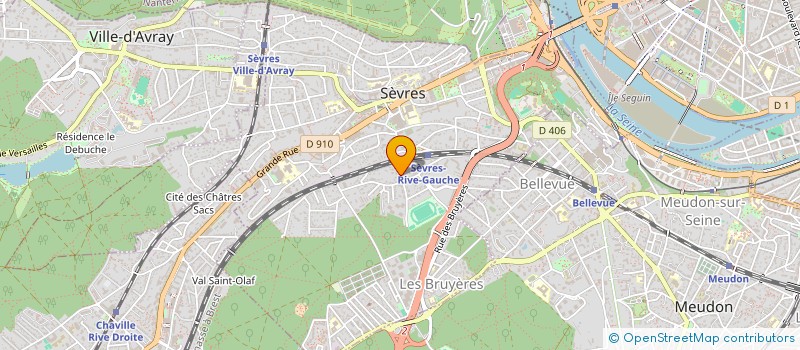 localisation de l'entreprise ITTAH-MOTORS à SEVRES