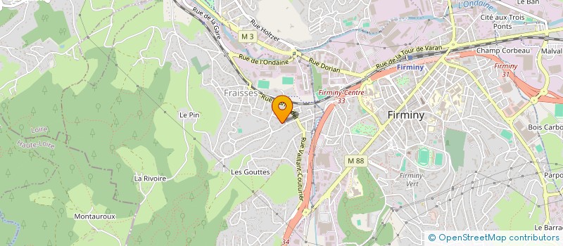 localisation de l'entreprise ITTEM à FRAISSES
