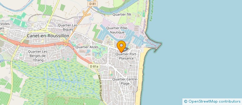 localisation de l'entreprise ITTO CLEAN à CANET-EN-ROUSSILLON