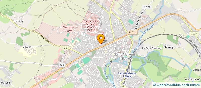 localisation de l'entreprise ITTOSS à SAINT-MAIXENT-L'ECOLE