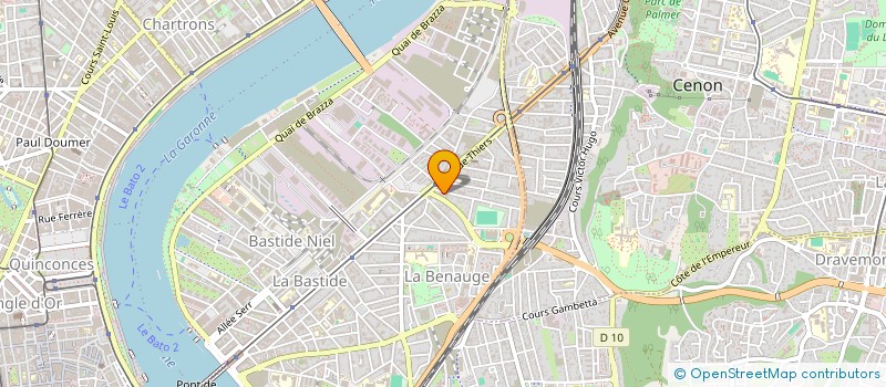 localisation de l'entreprise ITUM  BORDEAUX