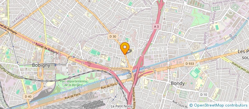 localisation de l'entreprise ITVIR à BOBIGNY
