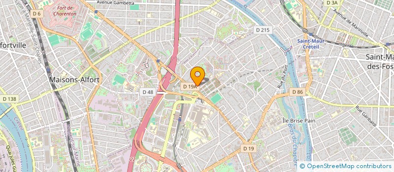 localisation de l'entreprise ITWANA NETWORKS  CRETEIL