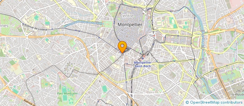 localisation de l'entreprise ITWSCOPE à MONTPELLIER