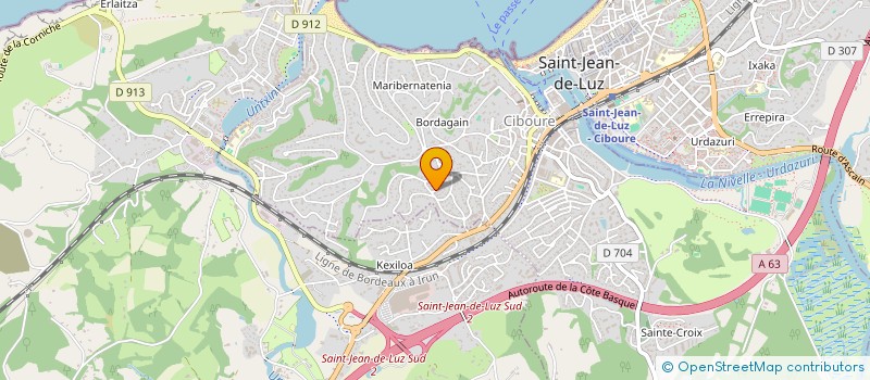 localisation de l'entreprise ITXASOKO ZARMAKI BIZIAK à CIBOURE