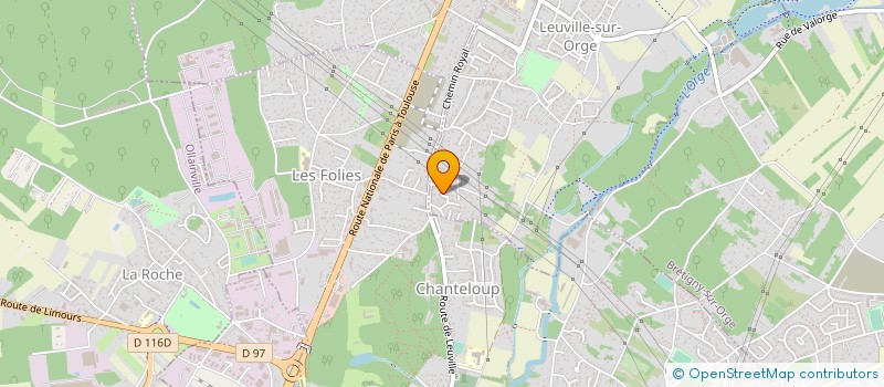 localisation de l'entreprise ITZ-LEARNING à LEUVILLE-SUR-ORGE