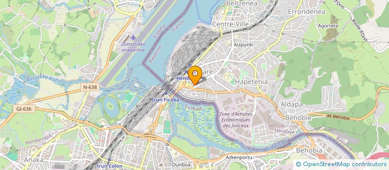 localisation de l'entreprise ITZALA  GUETHARY