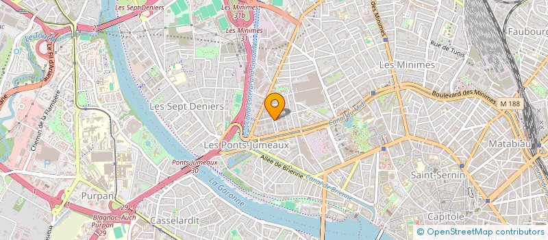 localisation de l'entreprise ITZATRAP à TOULOUSE