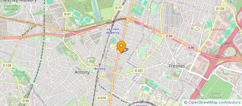 localisation de l'entreprise IUDICIA CONSEIL à ANTONY