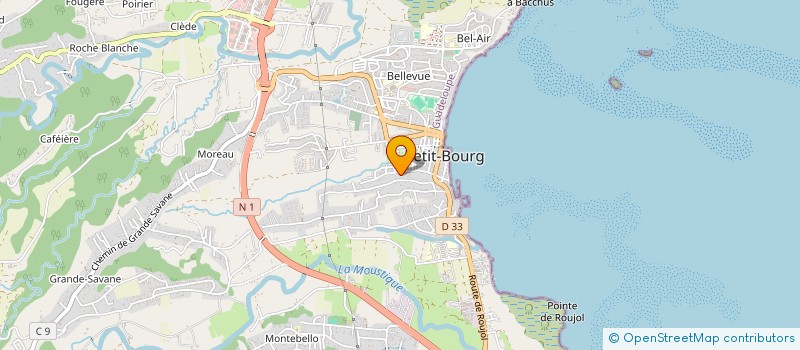 localisation de l'entreprise IUIC GUADELOUPE à PETIT-BOURG