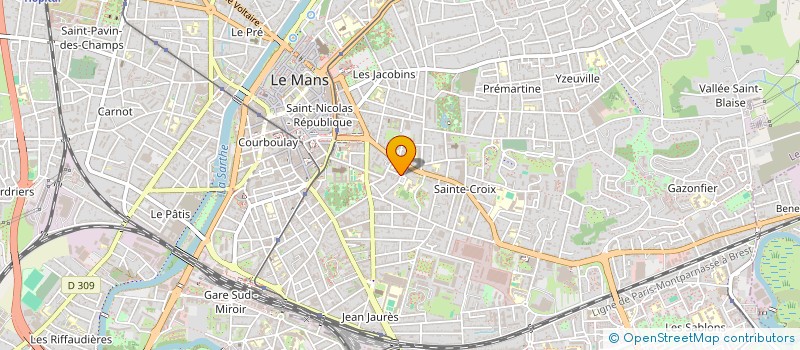 localisation de l'entreprise IULIA  LE MANS