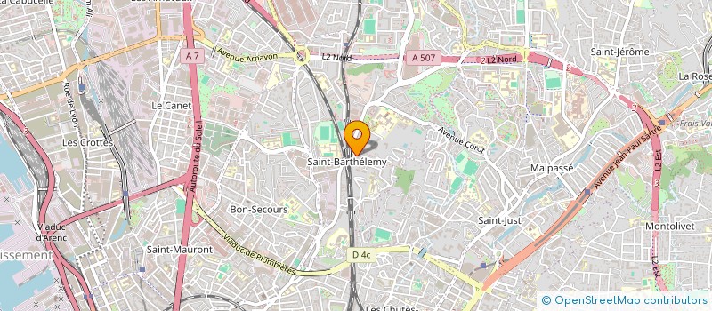 localisation de l'entreprise IULIAN RENOVATION  MARSEILLE 14EME
