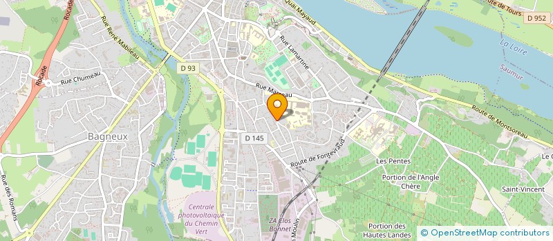 localisation de l'entreprise IV 2019  SAUMUR